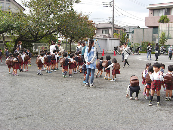 写真：お迎え