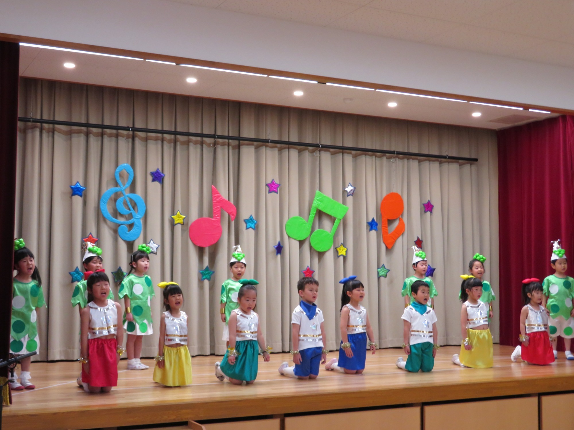 写真：おゆうぎ会