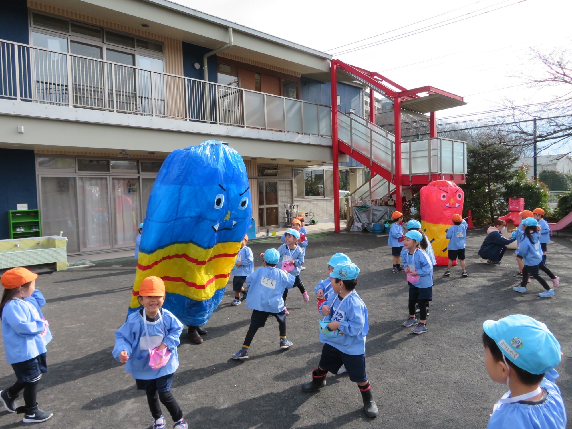 写真：豆まき集会