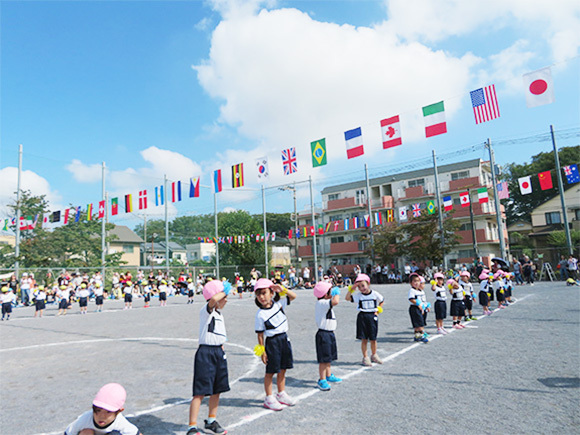 写真：運動会のおゆうぎ